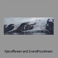 Kjerulfbreen and SvendFoynbreen